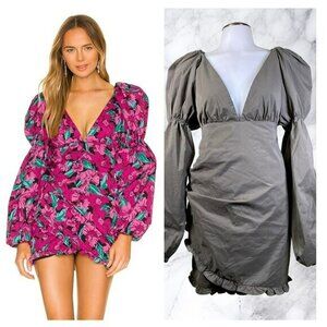 Lovers and Friends Moss Mini Dress - Slate